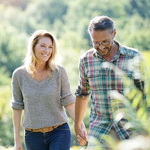 couple walking